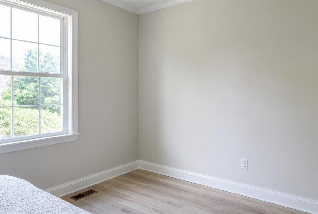 Controlled wall removal and completed hallway restoration after restoration