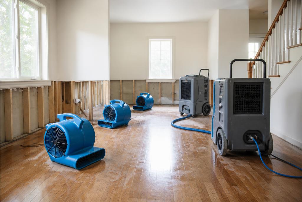 Structural Drying & Dehumidification by Complete Restoration