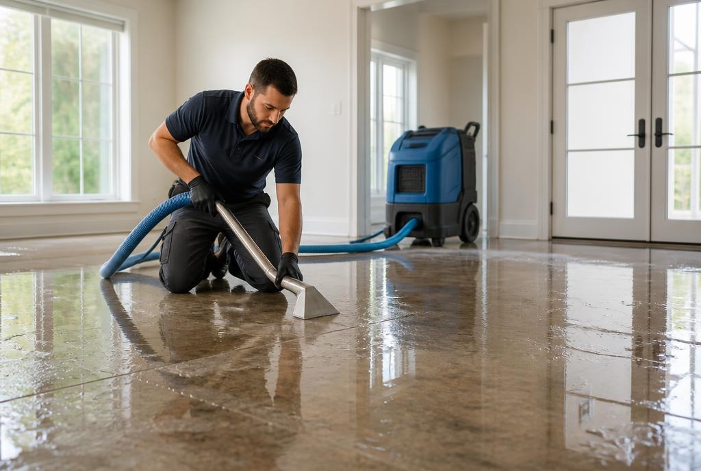 Emergency Water Extraction by Complete Restoration
