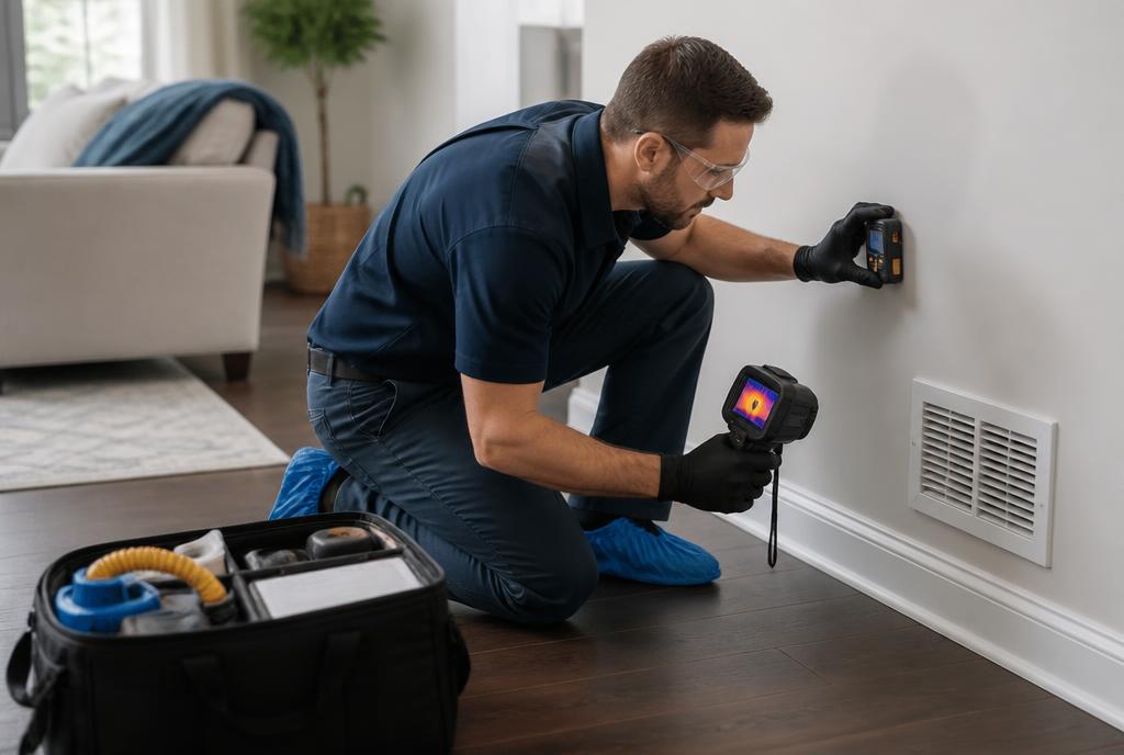 Moisture Detection & Monitoring by Complete Restoration